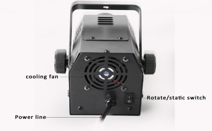 High Brightness LED Effect Light , 50W Customizable Gobo Logo Projector