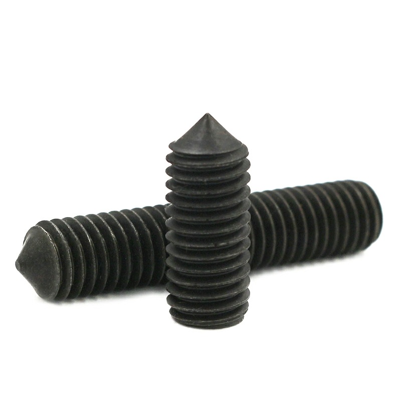 3mm-50mm Black Oxide Flat End Hexagon Socket Set Screw DIN 913/DIN 914/DIN 915/DIN 916
