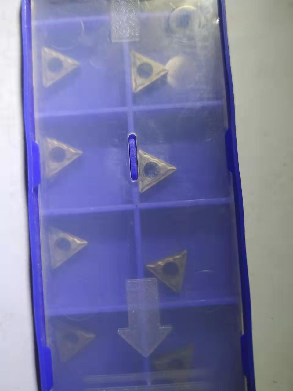 TCMT090204-HF yellow CNC Carbide Inserts Tool triangle K05 - K15
