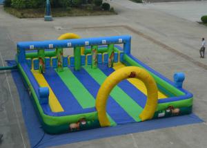 Wholesale Inflatable race course sport game colourful Inflatable playing field for children under 12 years old from china suppliers
