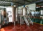 Microbrewery Home Brewing Equipment Red Copper / Stainless Steel Body Material