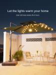 Luxury Waterproof Patio Umbrella Commercial Ourdoor Garden Sun Resitant Parasol