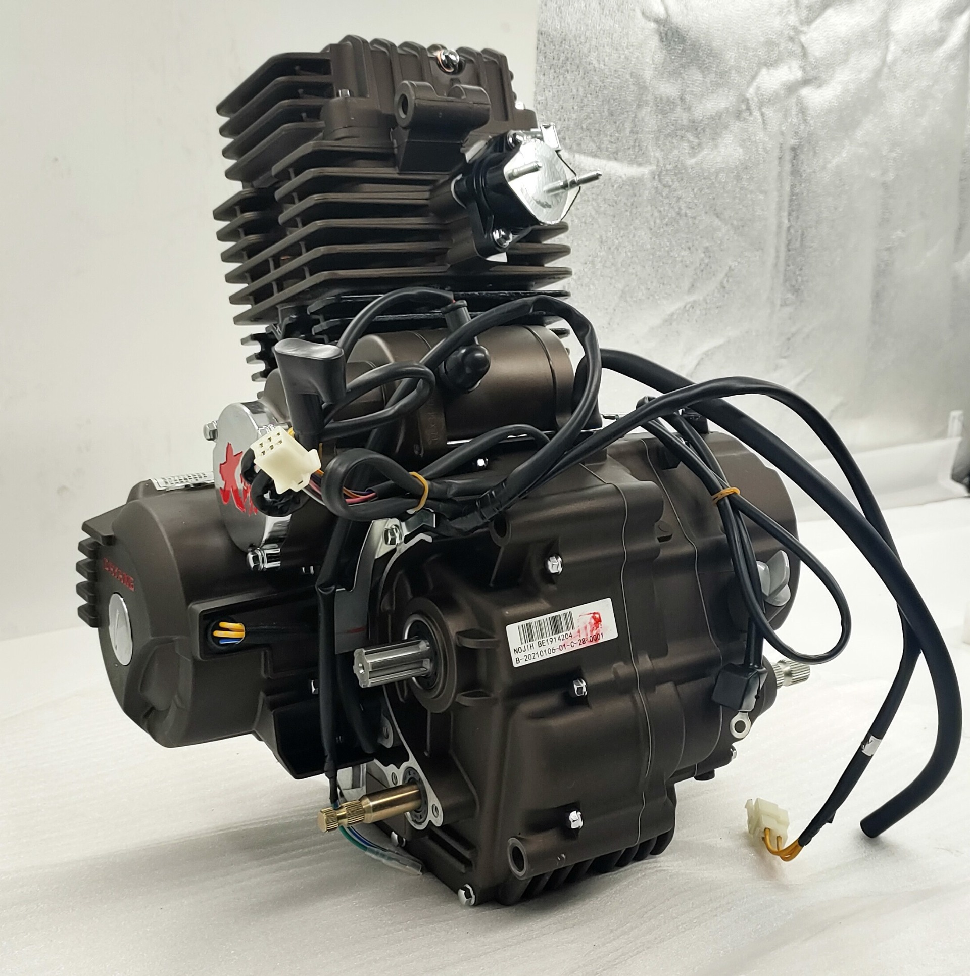 Wolf 200cc Water Cooled Single Cylinder Four Stroke Gasoline Engine for Motorcycle