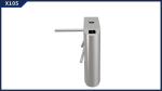 Semi Automatic SUS 304 Stainless Steel Hairline Tripod Turnstile Gate with