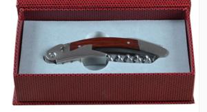 Wholesale High QUnality Promotional gift wood stainless steel wood bottle opener corkscrews from china suppliers