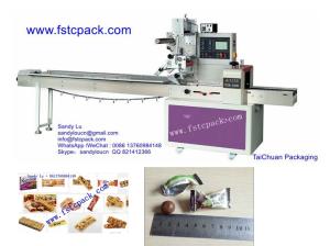 Wholesale snack bar, cereal bar, energy bar packing machine,packaging machine,wrapping machinery from china suppliers