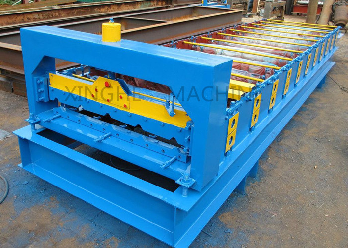 Hydraulic Cutting Cold Roll Forming Machines , Steel Roll Forming Machine