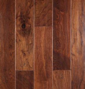 Wholesale American black walnut engineered hardwood flooring, distressed surface from china suppliers