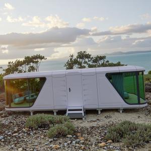 Wholesale Space Capsule Luxury Modern Prefabricated House Hotel Housing from china suppliers
