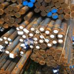 Hot Rolled Carbon Steel Round Bar Grade SAE 1045 S45C 45# DIN1.1191 Mild Steel
