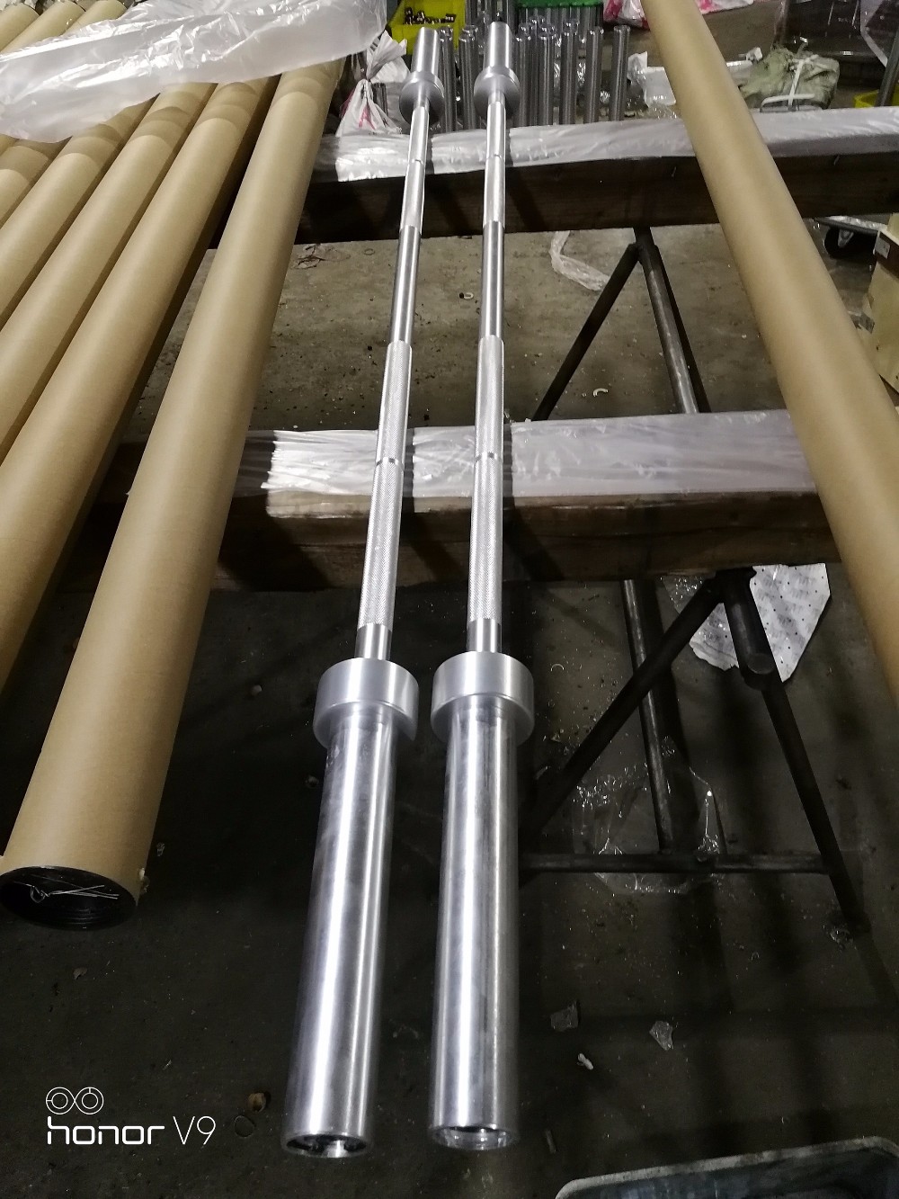 60" Weighted Fitness Bars For Strength Stability Building 50 Cm Diameter