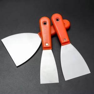 Wholesale Plastic handle Stainless Steel Carbon Steel Soft Grip Heavy Duty Bent Putty Knife Scraper from china suppliers