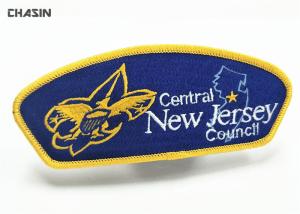 Wholesale Sport Scout Clothing Embroidered Badge Patch Material Twill Recycled from china suppliers