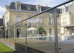 Outdoor Safety SS Glass Panel Deck Railing System For Veranda , Porch