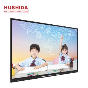China UHD 4K Interactive Whiteboard 65 Inch 400 Nits Brightness For Education on sale