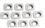 Indexable Woodworking Carbide Inserts With Square Shape 15x15x2.5-30°
