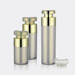 Beauty Product Containers For Cosmetics 15/30/50ml Plastic Pump Bottles GR221A/B