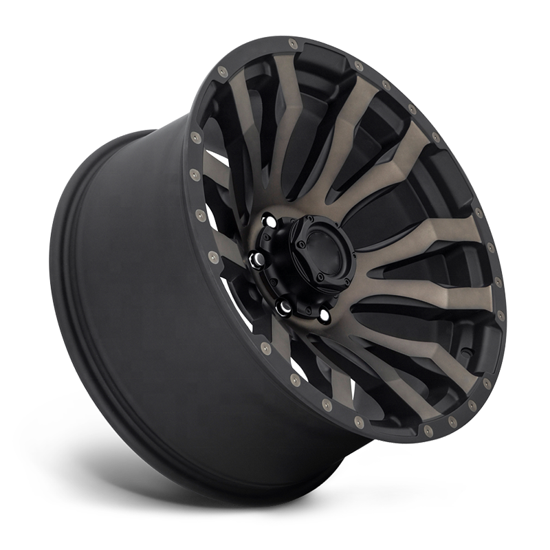Black Bronze R20 6x139.7 Wheel Multi Spoke Design For Offroad Car