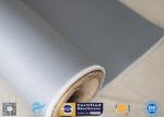 590g Satin Weave Silicone Two Sides Coated Fiberglass Fabric High Temperature
