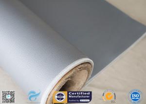 Wholesale E - Glass Electrical Resistant 80/80g 0.45mm Silicone Coated Fiberglass Fabric Gray from china suppliers