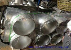 Wholesale DN15 - DN1200 UNS S32760 Stainless Steel Equal Tee / pipe fitting from china suppliers