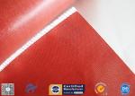 80g Coating E - glass Silicone Rubber Coated Fiberglass Fabric 260℃ Alkali Free