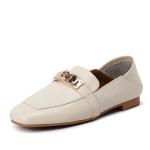 Monili Embellished Vamps Flat Heeled Shoes Size 35-40 Rubber Bottom