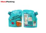 100% Security Food Grade Spout Pouch Custom Logo Printing Organic Baby Food