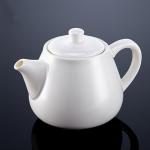 OEM Savall White Ceramic Milk Jug Porcelain Bubble Teapot Tableware Accessories