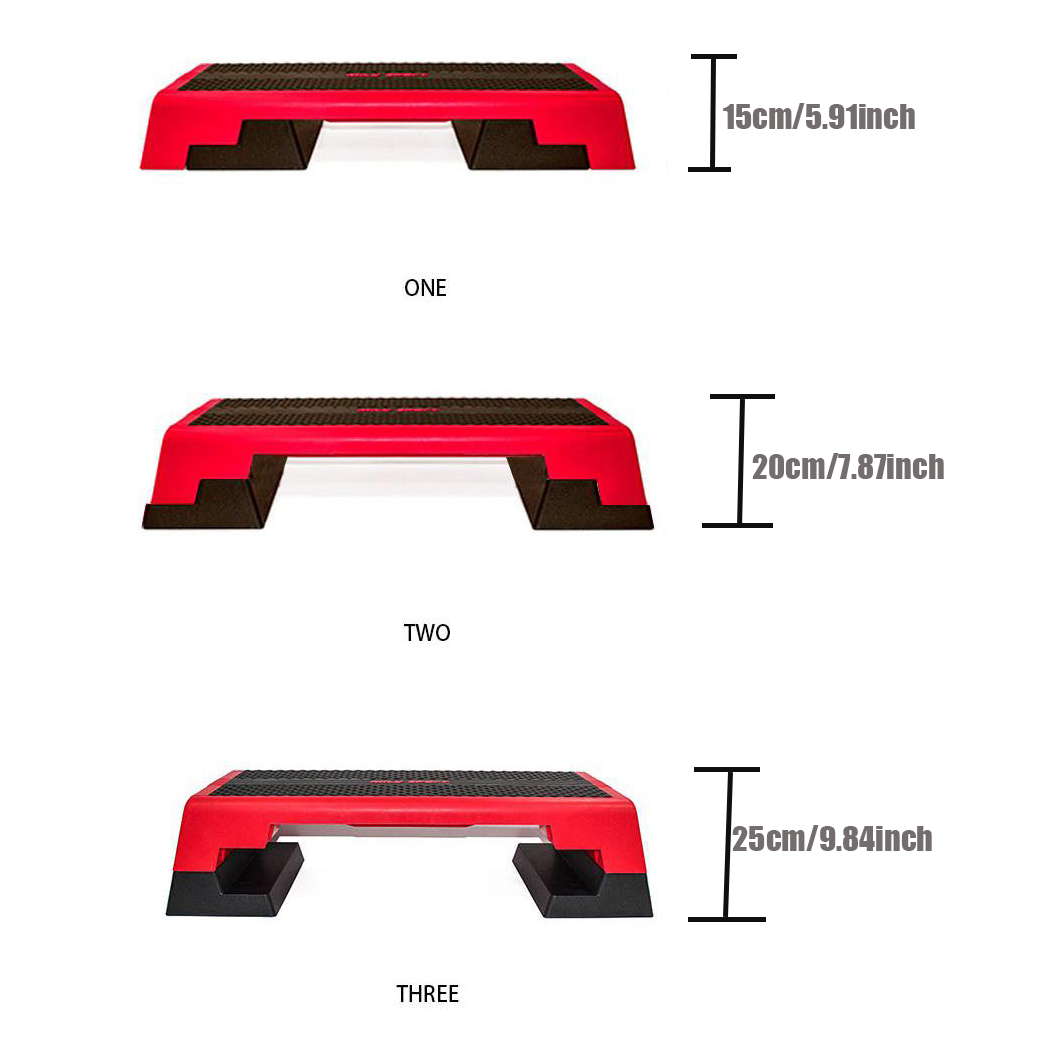 98CM Gym Platform Step Workout Step Up Platform With Riser Multifunctional