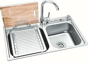Wholesale Modern Style Project Sink Heavy Duty Ss304 Material For Household Kitchen from china suppliers