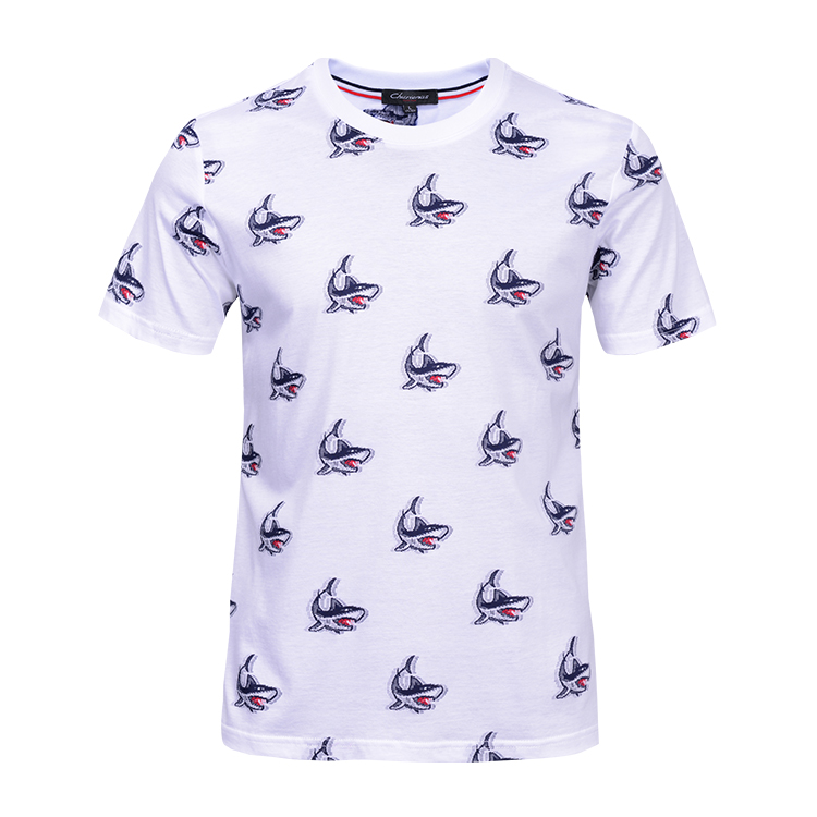 Summer Short Sleeve 100% Cotton T Shirt For Mens