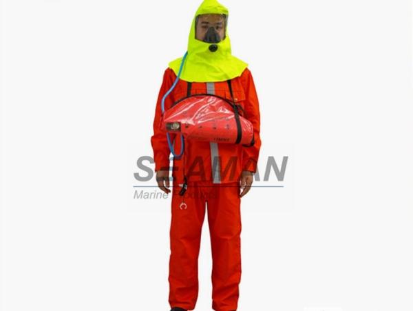 ELSA Escape Respirator Air Breathing Apparatus Marine EEBD , Fireman Breathing