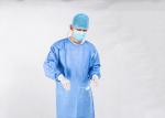 Reinforced Blue SMS Disposable Surgical Gown