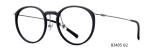 Parim Plastic Big Round Glasses Frames With Metal Temple