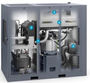 Wholesale GA Series GA75 Oil-Injected Atlas Screw Air Compressor from china suppliers