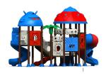 High Security Kids Outdoor Playground Equipment For Kindergarten King Kong Style