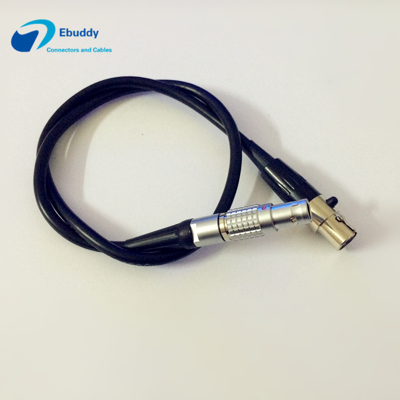 Cigarette Lighter Style Custom Power Cables With XLR / BNC Powertap Connectors