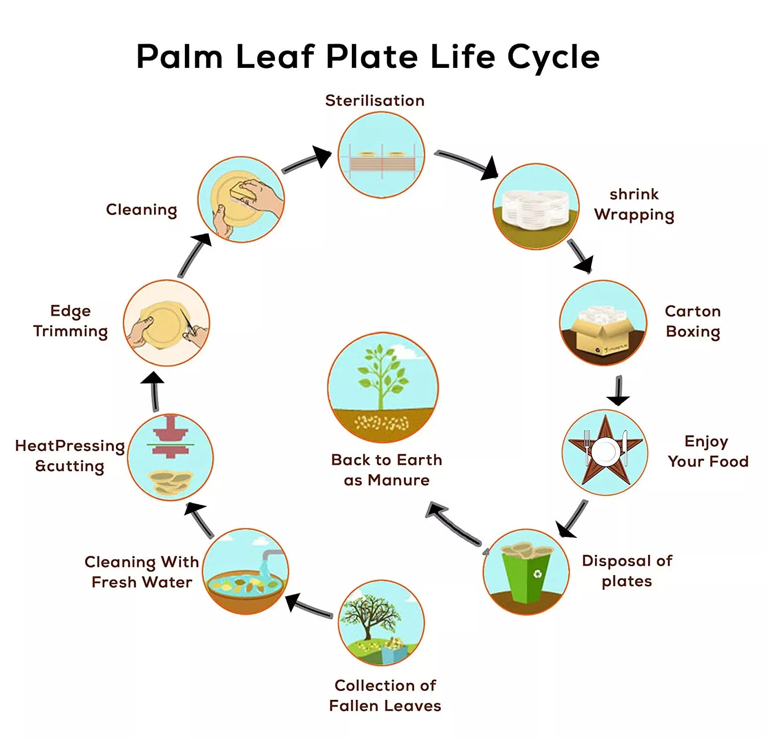 Biodegradable Disposable 10 Inch Square Areca Palm Leaf Plates For Corporate Events