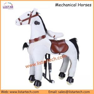Wholesale High Quality Ride On Horse, Mechanical Ride On Horse Custom Plush Toys in Amusement Park from china suppliers