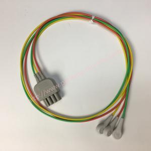 Wholesale BR-913P Patient Monitor Accessories NIHON KOHDEN K910A 3-Electrode Lead Snap Type Cable Length 0.8m from china suppliers