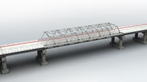 Wholesale Permanent Assembly Steel Truss Bridge Concrete Deck for Medium Spans from china suppliers