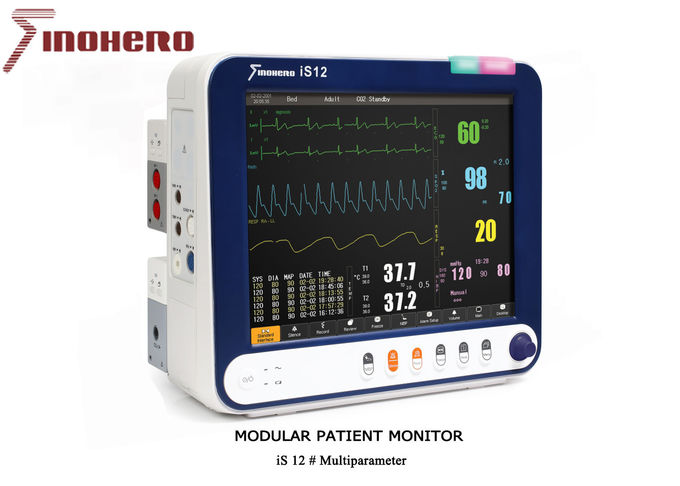 IS12 Modular Patient Monitor Multiparameter Product With 12 Inch Touch Screen