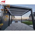 Modern Outdoor Motorized Aluminium Alloy 6063 All Stainless Steel Garden Pergola