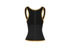 Orange 2 Straps 3XS To 6XL Workout Waist Trainer Vest Sauna Tank Vest