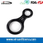 New Product Vibrated Polish Forged Aluminum Climbing Figure 8 Descender