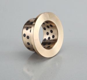 Wholesale JDB-20 Graphite Inlaid Oiless Gun Metal Bush Bearing 2 m/S Sliding Speed from china suppliers