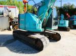 Used Japan Kobeclo Excavator SK125SR with 7707 Working Hours and 0.45 Bucket