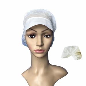 Wholesale Disposable Non Woven Peaked Cap Head Cover With Snood from china suppliers