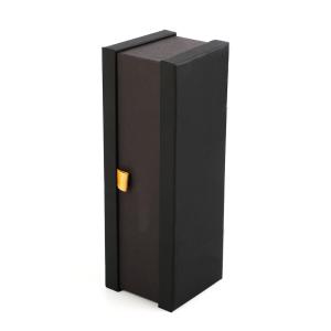 Wholesale PU leather Single Wine vodka brandy Bottle Gift Box Luxury Rigid Spirit packing box Sponge Cushion from china suppliers